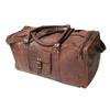 Premium Goat Leather Handmade Genuine Travel Overnight Weekend Duffle Retro Bag