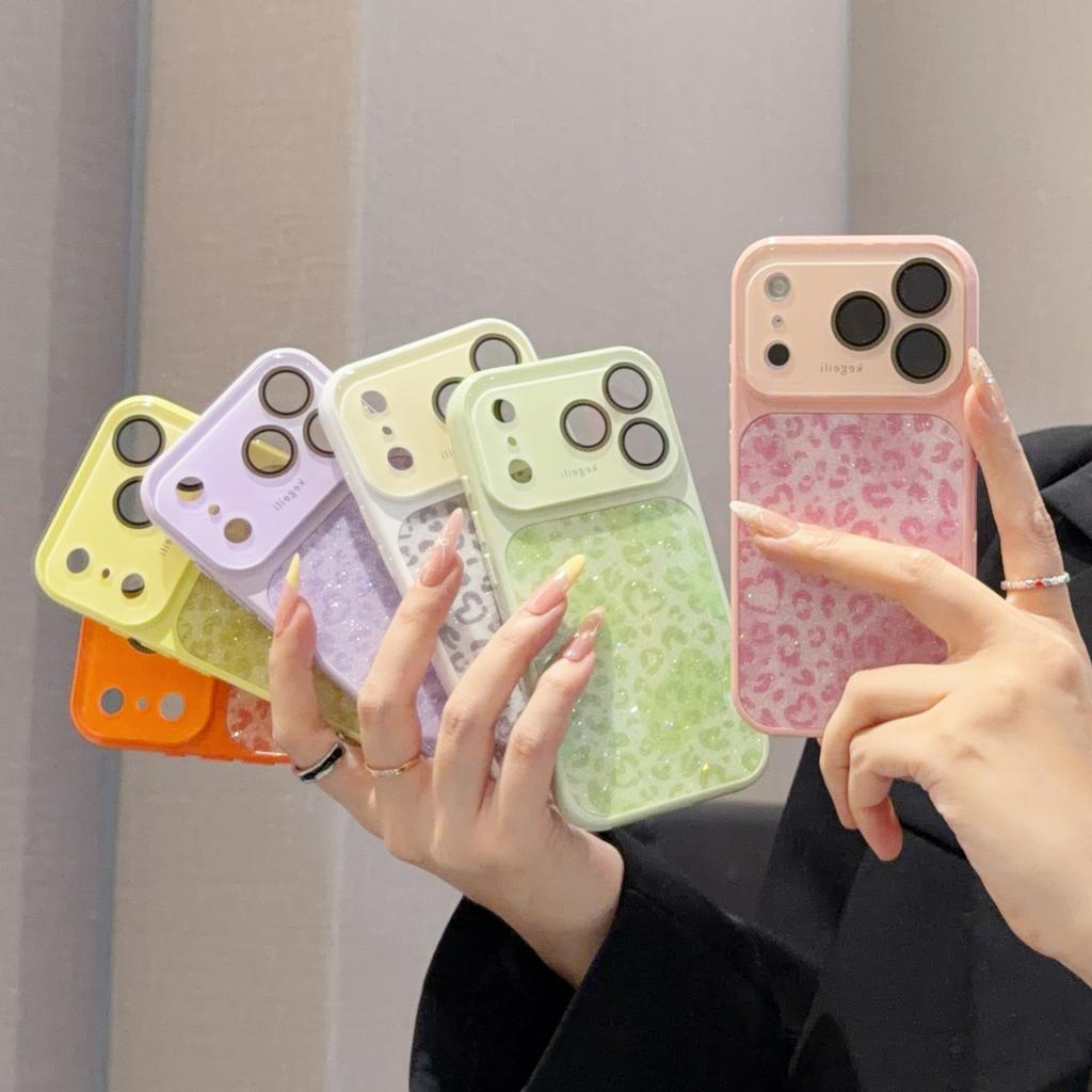 Luxury Leopard Print Phone Case For iPhone 13 14 15 16 17 Pro Max Shockproof Bumber Cases Cover