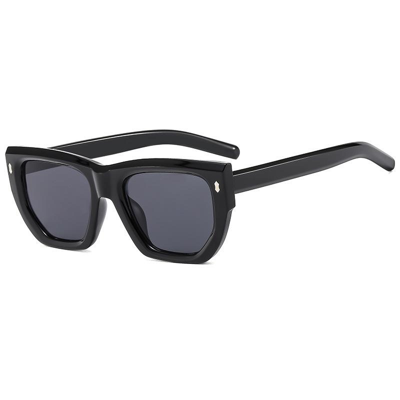 Spring men's and women's sunglasses personalized wear fashion glasses sunscreen large frame sunglasses women