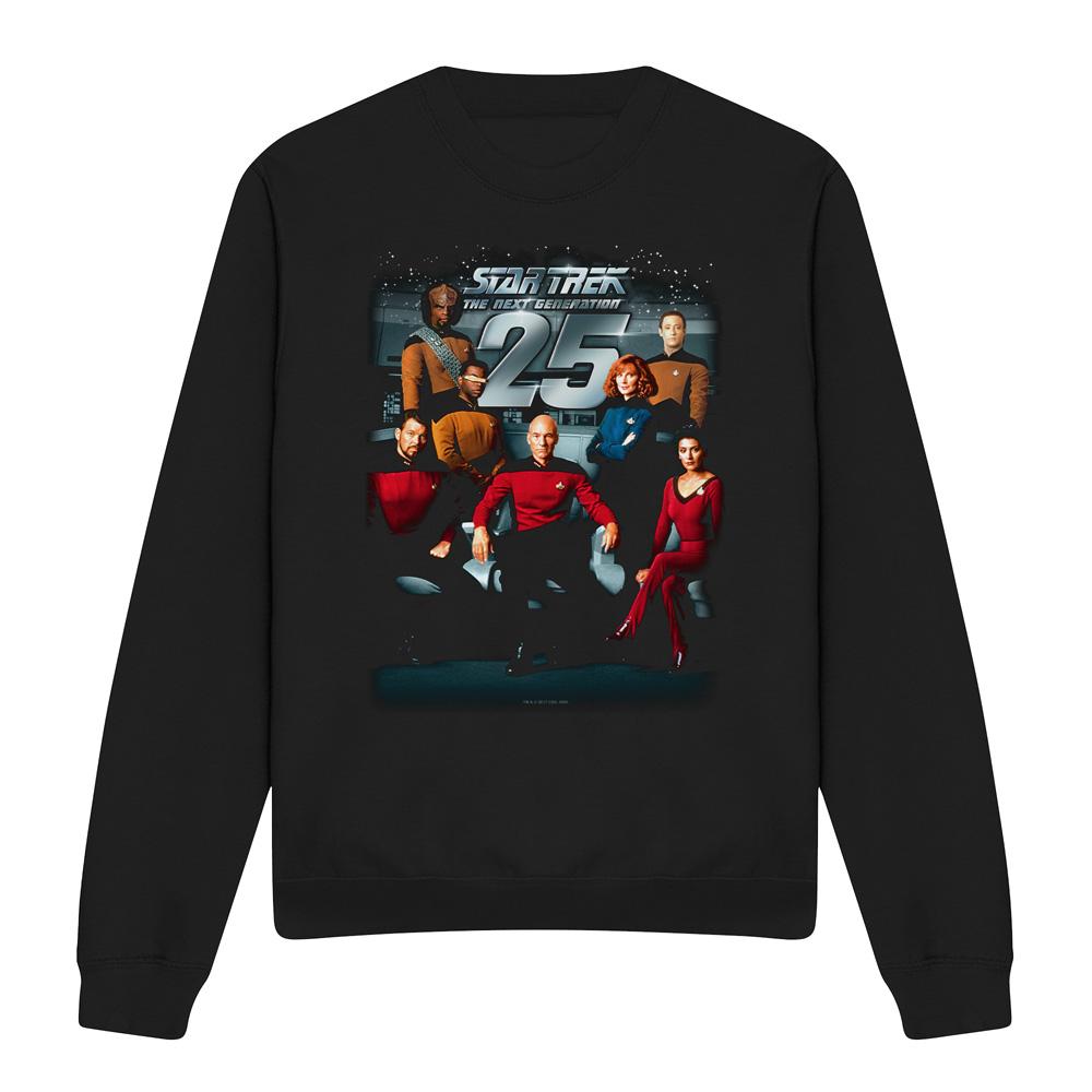 Star Trek Unisex Adult 25th Anniversary Sweatshirt