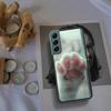 Розовый Кот Чехол для Телефона для Samsung Galaxy Note 20 Ultra 10 Lite 9 8 M12 M21 M30S M31 M32 M51 M52 S10 S9 S8 Plus S7 Edge J8 J6