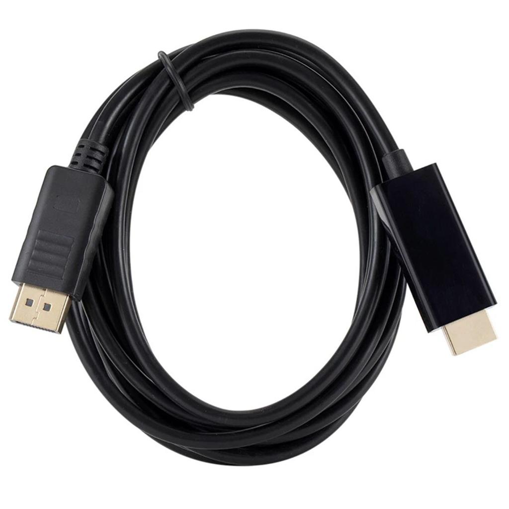 Кабель DP на HD 1,8 м, 3840x2160P 4K 60 Гц, позолоченный штекер, Plug and Play, DisplayPort на HD для ноутбука