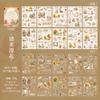 20 Stickers Per Pack Autumn Invitation Series Large Die-cut Stickers for Vintage-style Journaling Holiday Decoration