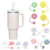 Straw Cover Cap For Cup, Silicone Straw Topper Compatible With Cup Tumbler With Handle,Straw Tip Covers For Cups Accessories