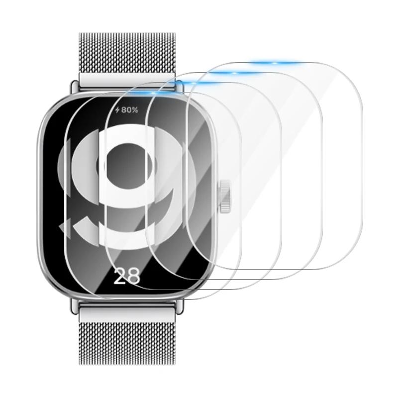 Tempered Glass for Xiaomi Redmi Watch 5 Active Smart Watch Screen Protector Anti-Scratch for Mi Redmi Watch 5 4 Prottiecve Film