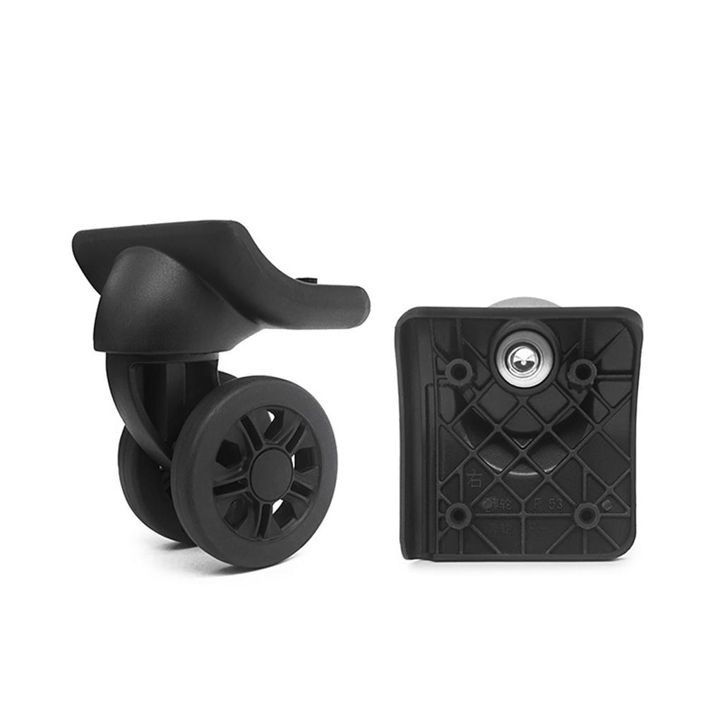 4 шт. Практичные колеса для чемодана, запасные части для легкого вращения на 360 градусов и тихой работы