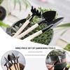 Wooden Handle Gardening Tools Gardening Tools Shovel Spade Rake 3-Piece Set  Gardening Tools Set Mini Plant Flower Shovel Rake Combination Hand Tools
