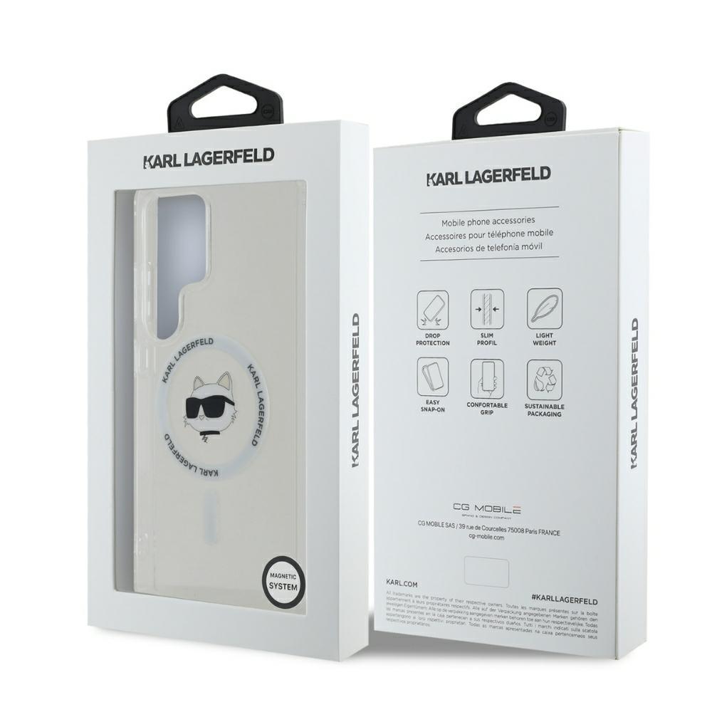 Etui Do Samsung Galaxy S25 Ultra Karl Lagerfeld Magsafe Białe