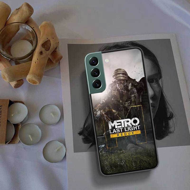 Телефон Metro 2033 для Samsung S25 Edge Galaxy S22 Ultra S21 S10 S9 Plus S20 S23 S24 FE Чехол S10E Покрытие Силиконовое Мягкое Coque Fundas
