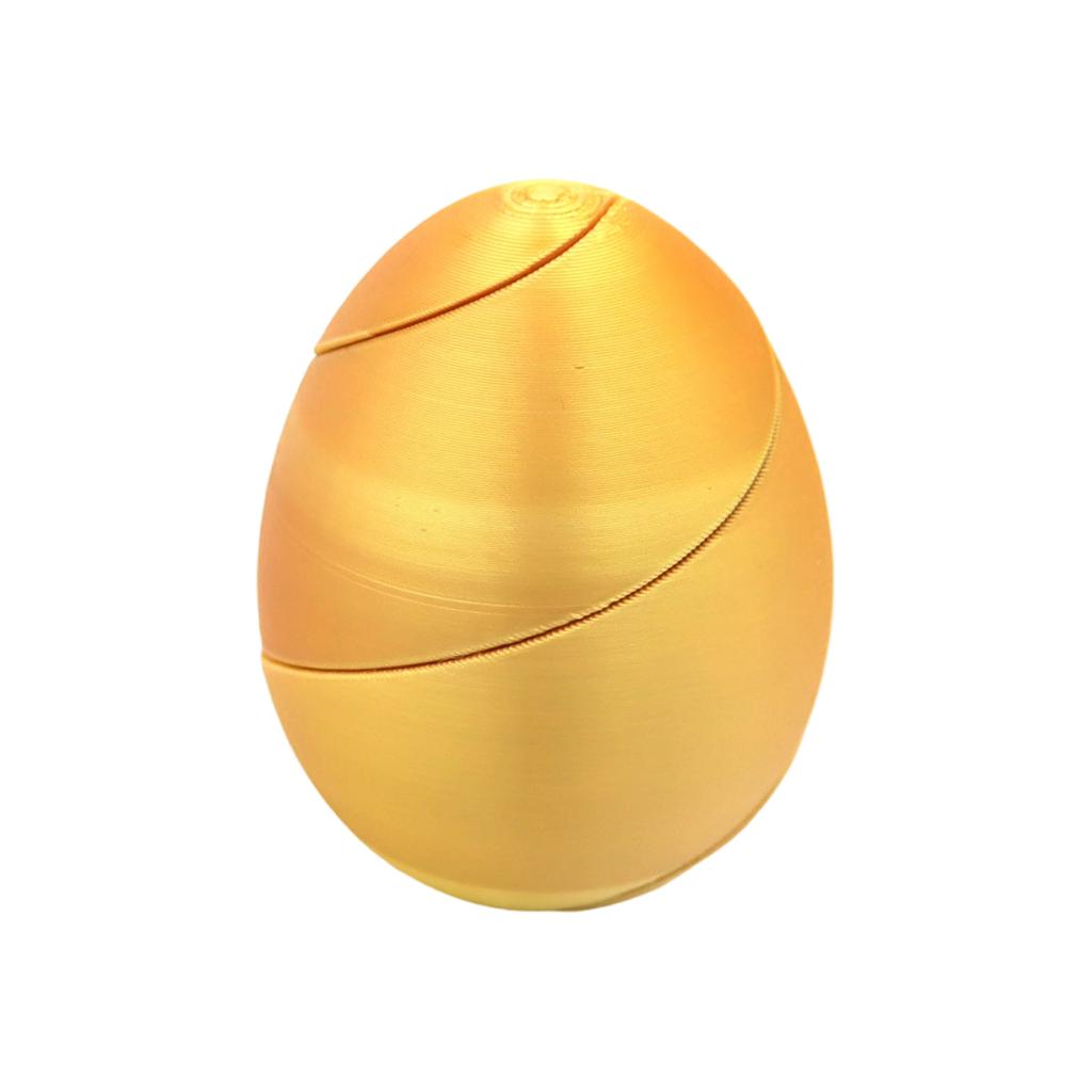 3D Printed Spiral Egg Sensory Rotating Spinner Toy For Kids Easter Basket And Classroom Prize Stress Relief Relaxing Toy