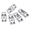 15Pcs Auto Car Lower Door Weatherstrip Plastic Seal Retainer Clip Front Rear Car Accessories For BMW X5 E53 Car Interior Parts