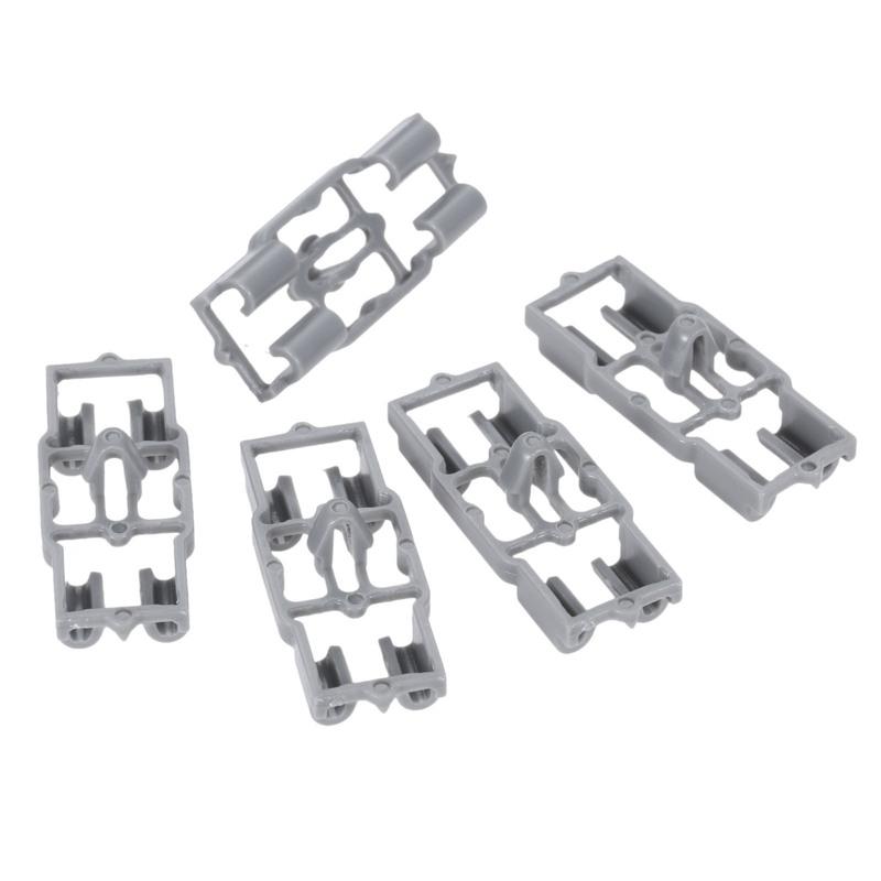 15Pcs Auto Car Lower Door Weatherstrip Plastic Seal Retainer Clip Front Rear Car Accessories For BMW X5 E53 Car Interior Parts