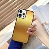 Чехол-накладка для iPhone 17 Air 15 16 14 13 12 Pro Max 11 Pro Max Plus с текстурой шлифованного металла Стальная печать Coque