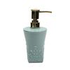 Stained Carved Empty Pump Refillable Bathroom Shampoo Shower Gel Bottles Dispenser Liquid Soap Dispenser Bath Gel Press