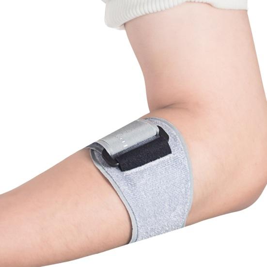 Бандаж для теннисного локтя, съемная силиконовая накладка, поддерживающая повязка для локтя при тендините, эластичная компрессионная повязка на локоть, накладка на руку для занятий спортом и фитнесом