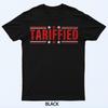 Womens Tarrified Funny Political Shirt Tariffied Tariff-ied T-Shirt