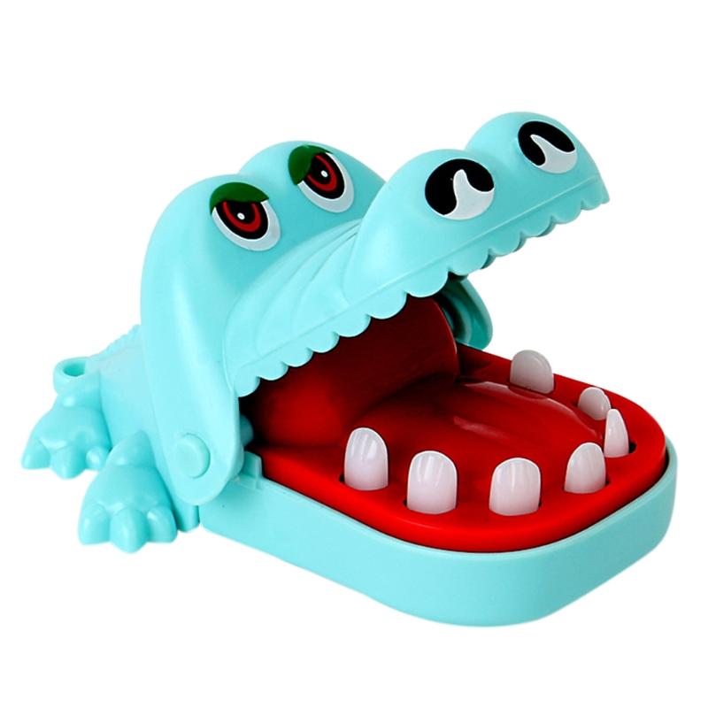 for Crocodile Teeth Toys Game for Kids for Crocodile Biting Finger Dentist Games Funny Toys for Creative Keychain Pendan