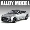 1:Модель автомобиля игрушка A6L RS7 Масштаб 24 Металлический корпус Резиновые шины Изысканный интерьер Звук Свет Модели спортивных автомобилей для детского развлечения и обучения