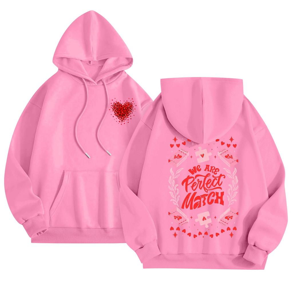 Женская толстовка с капюшоном и круглым вырезом, длинными рукавами и цветочным принтом