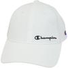 Champion Tech Sports Polyester with Script Men's Weave® Cap, 100% Embroidery, White, C3-BG701C