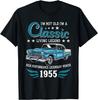 Vintage 1955 Birthday Classic Car for Legends Born In 1955 T-Shirt
