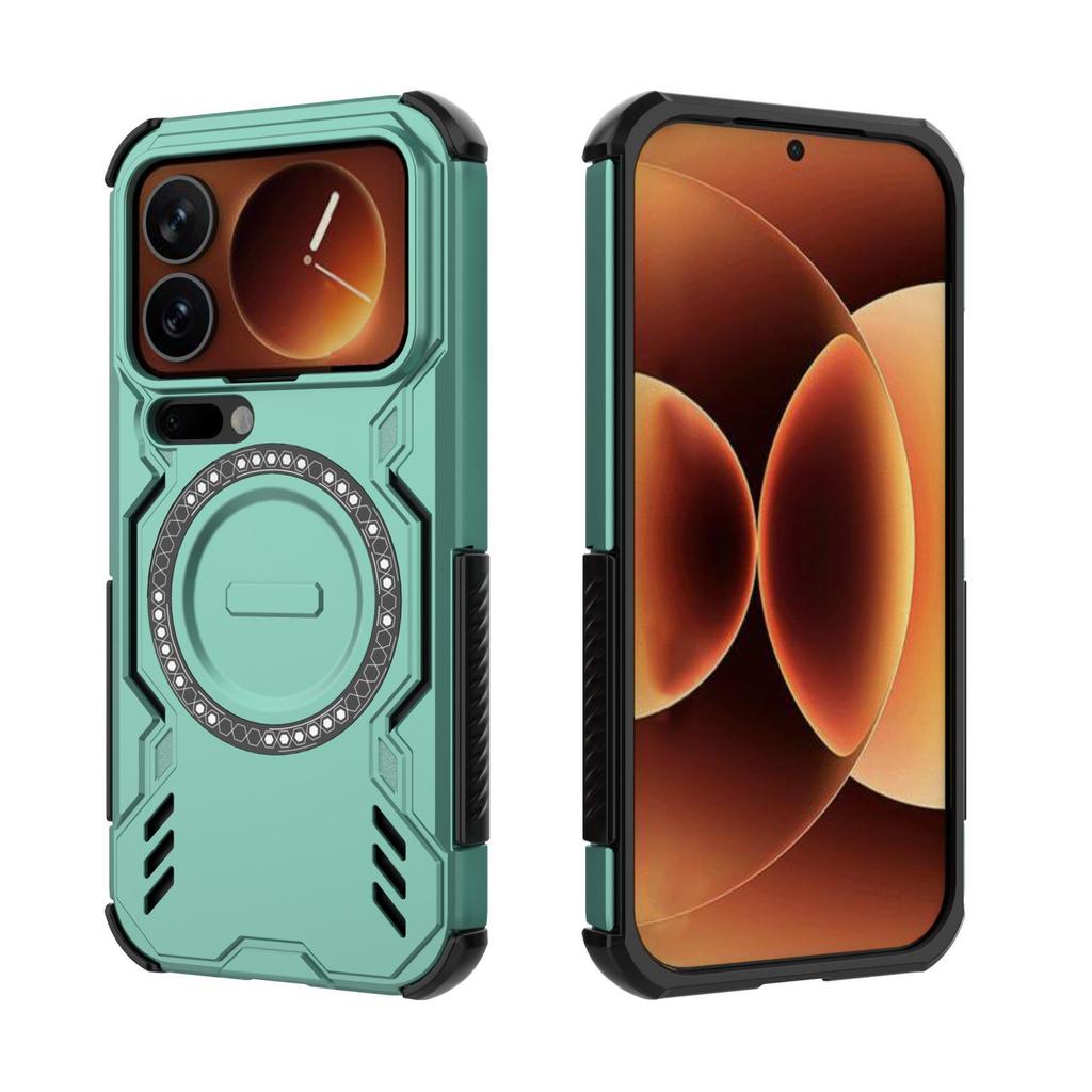 Применимо к чехлу для мобильного телефона Xiaomi 17ProMax 'бабочка' с броней и магнитом, чехлу для Xiaomi 15TPro с охлаждением, защитному чехлу для Xiaomi 15T