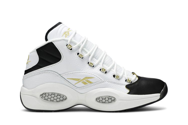 Reebok Question Mid Black Toe