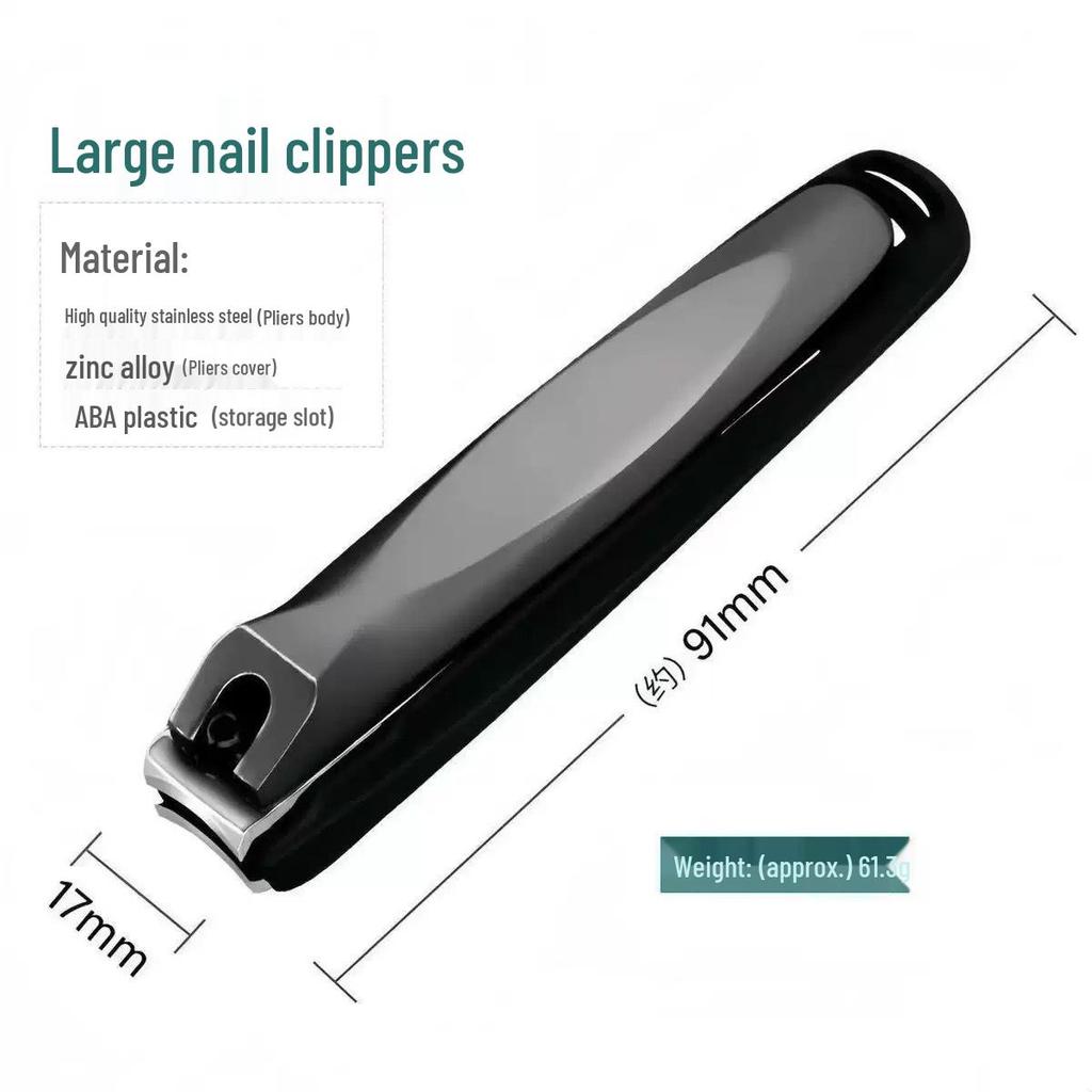 Большой набор кусачек и ножниц для ногтей из нержавеющей стали