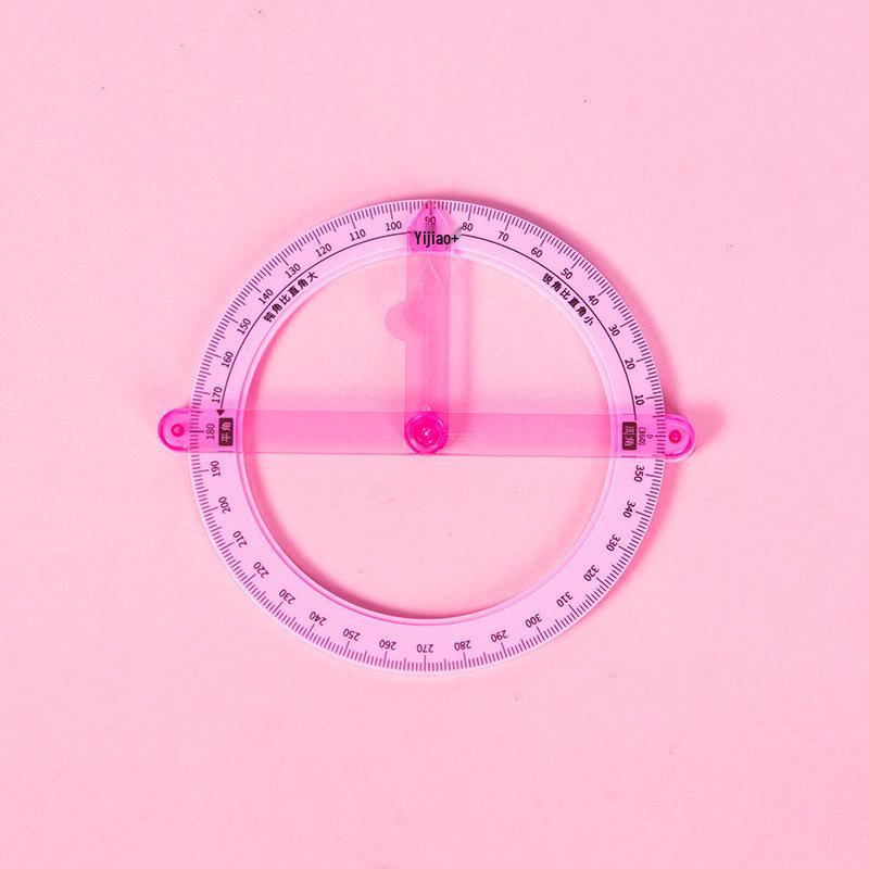 Multifunctional 360° Protractor for Teachers: Ideal Teaching & Learning Aid