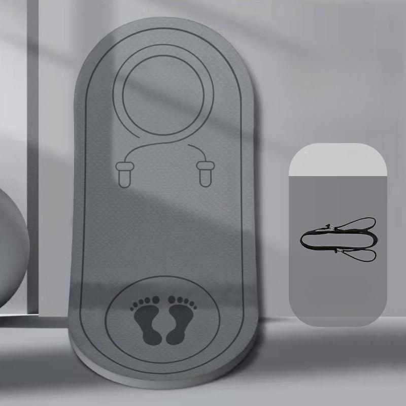 Специальный коврик для прыжков со скакалкой, противоскользящий и звукоизоляционный, амортизирующие и бесшумные коврики для домашнего использования, профессиональный напольный коврик для фитнеса и йоги