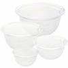 Bowl Heat-Resistant Cook Bowl Set (7cm, 9cm, 11cm, 13cm) with Measuring Pads and Condiments, Made In Japan