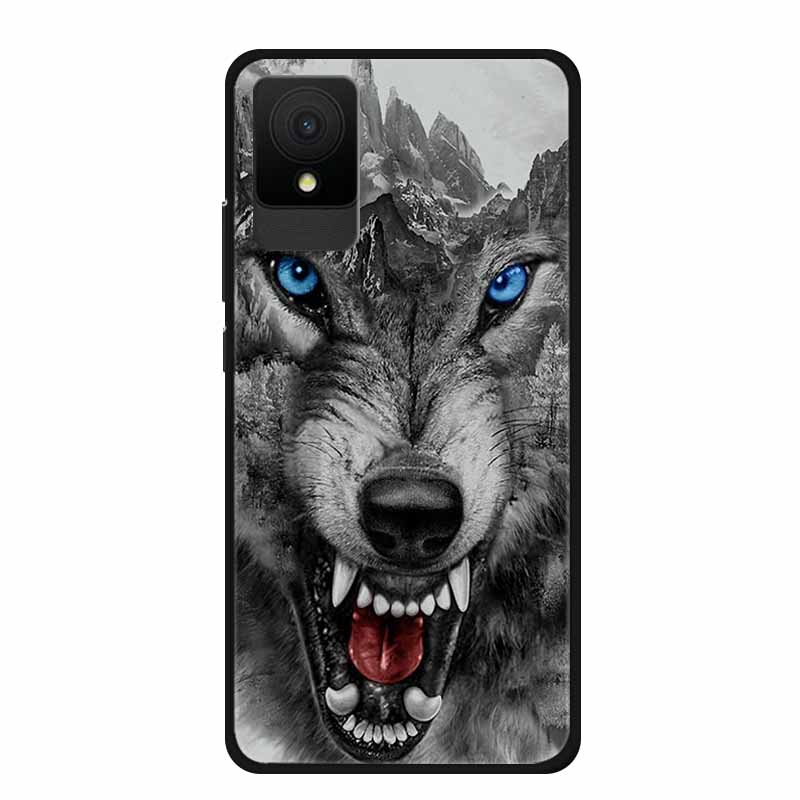 For TCL 501 Case Luxury TPU Soft Silicone Back Cover Phone Cases for TCL501 6 Inches T433D Protective New Bumper Lovely Funda