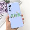 For Xiaomi Mi 12 Lite 5G Case Cute Fashion Cartoon Cover Soft Silicone Phone Case For Xiaomi Mi 12 12X Mi12 Pro 5G Fundas Bumper