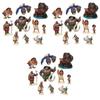 Charming 10pcs Moana Doll Collection Adorable Pvc Action Figures Perfect For Kids Gifts