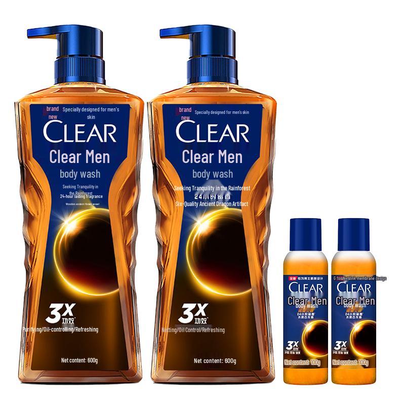 Clear Мужской гель для душа и средство для мытья тела