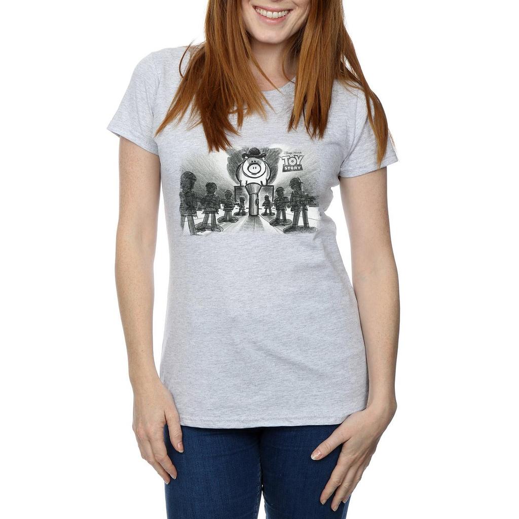 Disney Womens/Ladies Toy Story Evil Dr Pork Chop Cotton T-Shirt