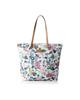 Christian Lacroix Lidia 8 Cabas Bag White Acid Flower