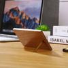 1Pcs Metal Memo Clip with Wooden Base DIY Memo Picture Clip Note Card Desk Paper Clip Holder for Wedding Party Decor