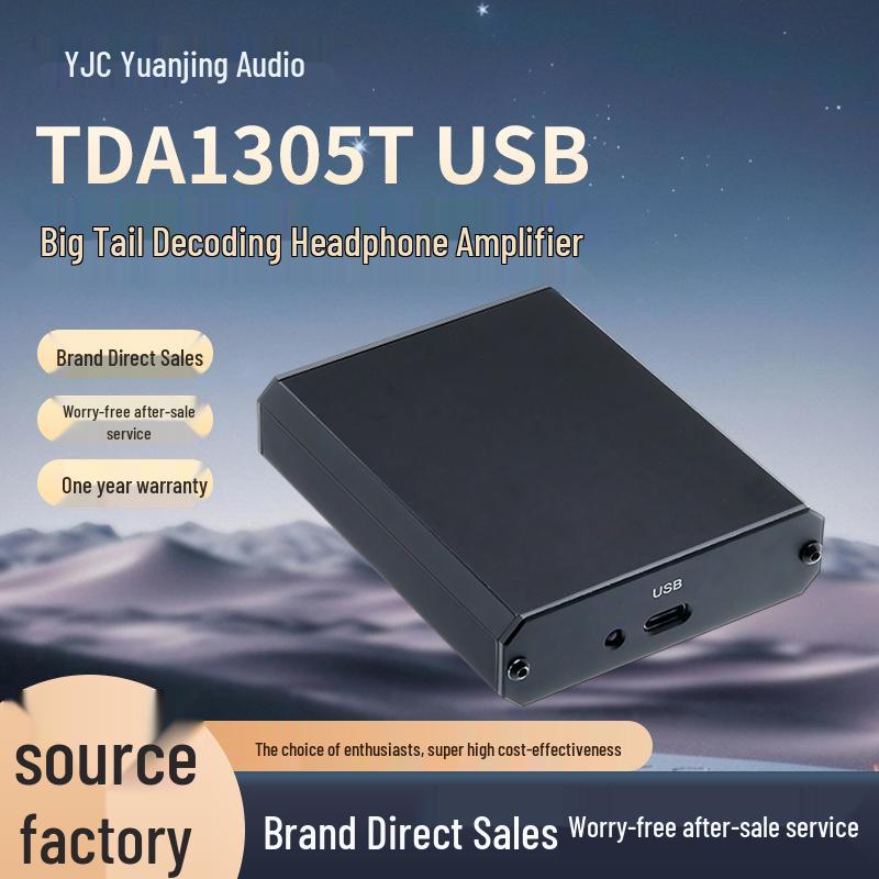 USB-ЦАП TDA1305T с усилителем для наушников на чипе PCM2706, совместимость с OTG для мобильных телефонов