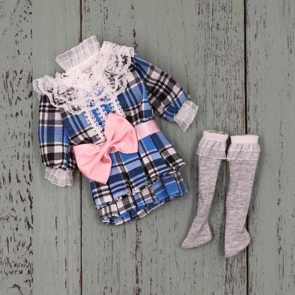 Наряды для кук ICY DBS Blyth Кукла Кролик Готический Медсестра Косплей Платье Костюм 1/6 BJD OB24 Аниме