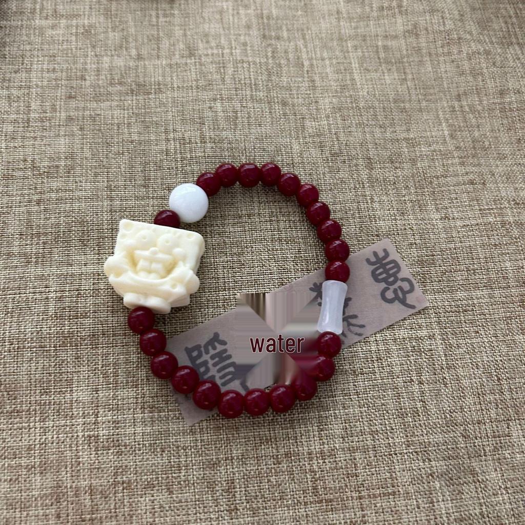 Очаровательный браслет с розовыми кристаллами и цветочным узором - Мечтательный подарок в придворном стиле для девушки