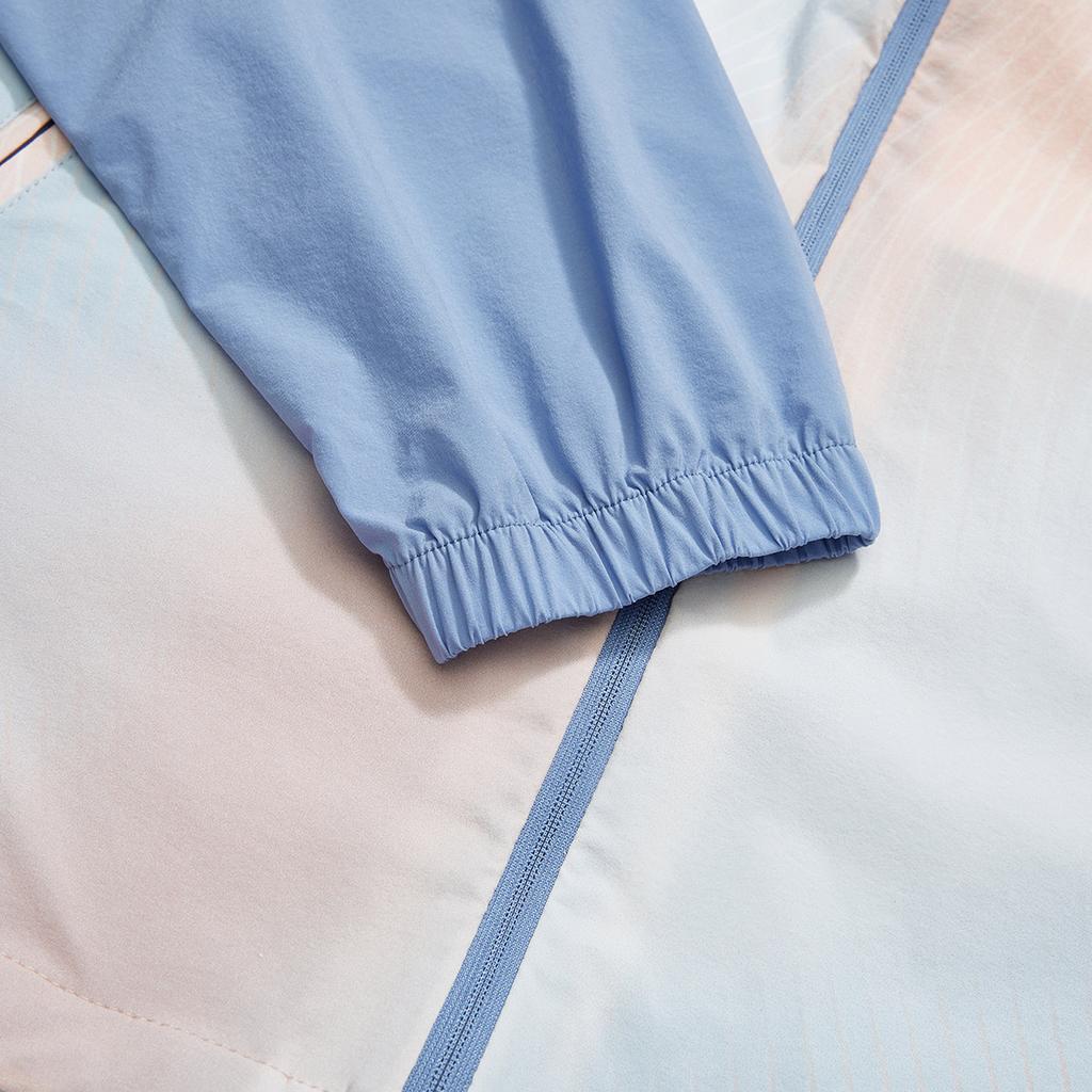 Fila Женская тканая куртка в стиле ретро спорт с цветными блоками и воротником-стойкой для тенниса A11W323701F-ZA