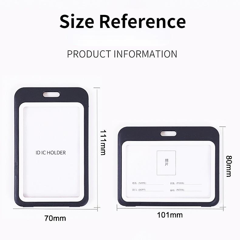 Прочный держатель для ID-карты/кредитной карты с выдвижной катушкой для бейджа для легкого доступа