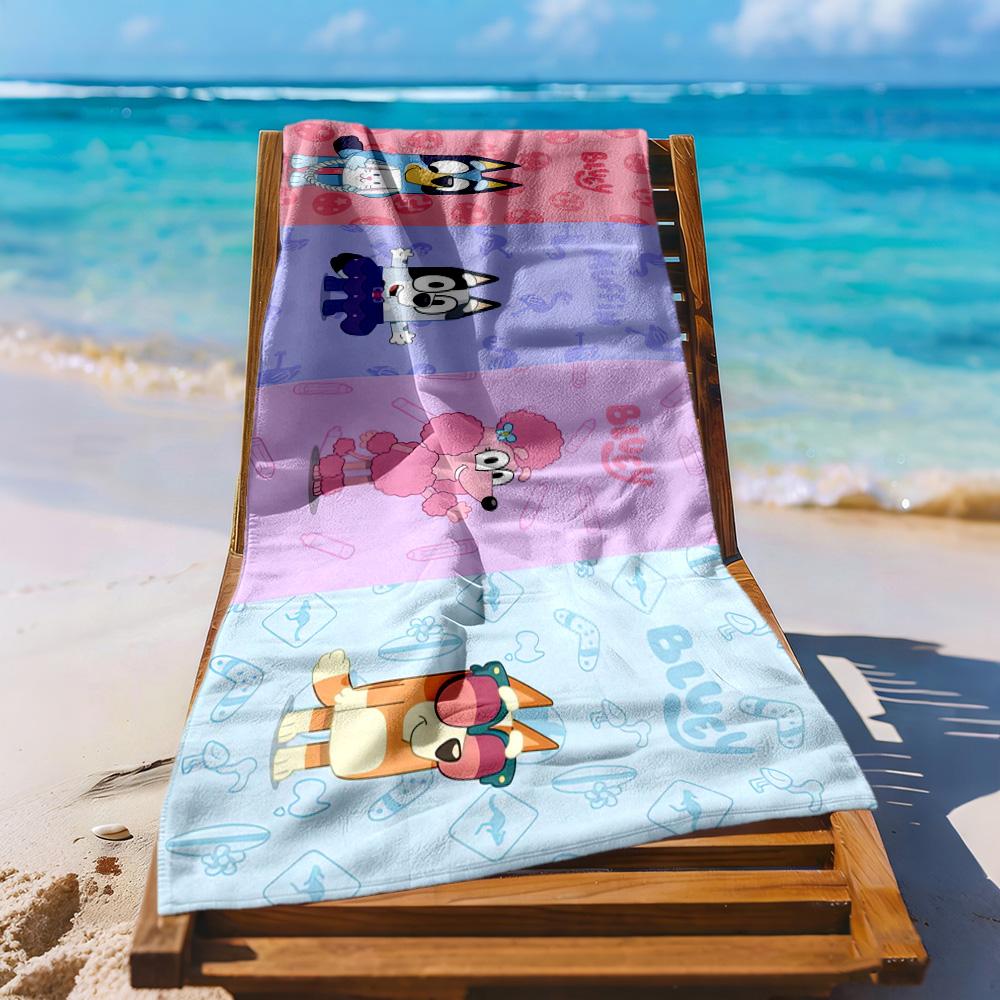 Bruy Beach Towel High Absorbency & Quick-Dry Comfortable Lightweight Perfect for Traveling Yoga Camping and Swimming