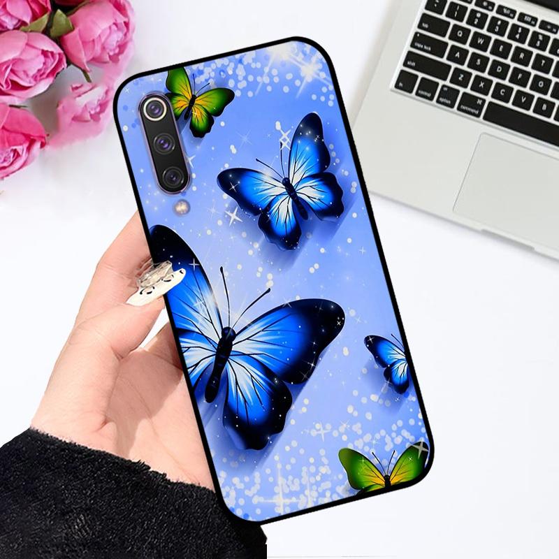 Чехол для Xiaomi Mi 9 SE 9SE Цветная Печать Мягкий Силикон ТПУ Матовый Чехол для Телефона Для Mi9 Pro 4G 5G Fundas Mi 9 Lite Мультяшный Бампер