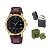 Casio Женские стандартные часы MTP-V002GL-1B2021, черные