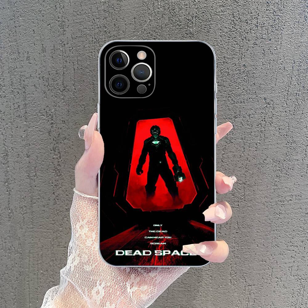 Хоррор-игра Dead Space Для iPhone 11 12 13 14 15 16 17 Pro Max Plus 13 Mini Силиконовый Мягкий Прозрачный Задник