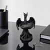 3D-печатный лоток для хранения, матовый черный полимер в форме летающего дракона, пылезащитный органайзер для ювелирных изделий, для колец, сережек, домашний декоративный