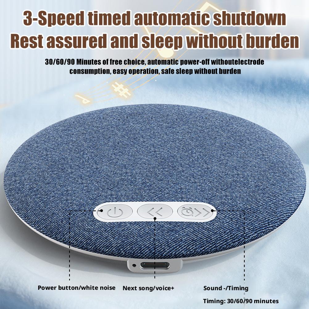 Mini Sleeping Bluetooth Speaker Wireless Bluetooth White Noise Speaker MP3 Music Player Bedside Pillow Intelligent Player