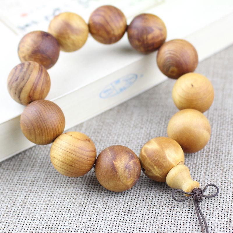 «Браслет Taihang Aged Scars 108 Bead Thuja, парные украшения унисекс»